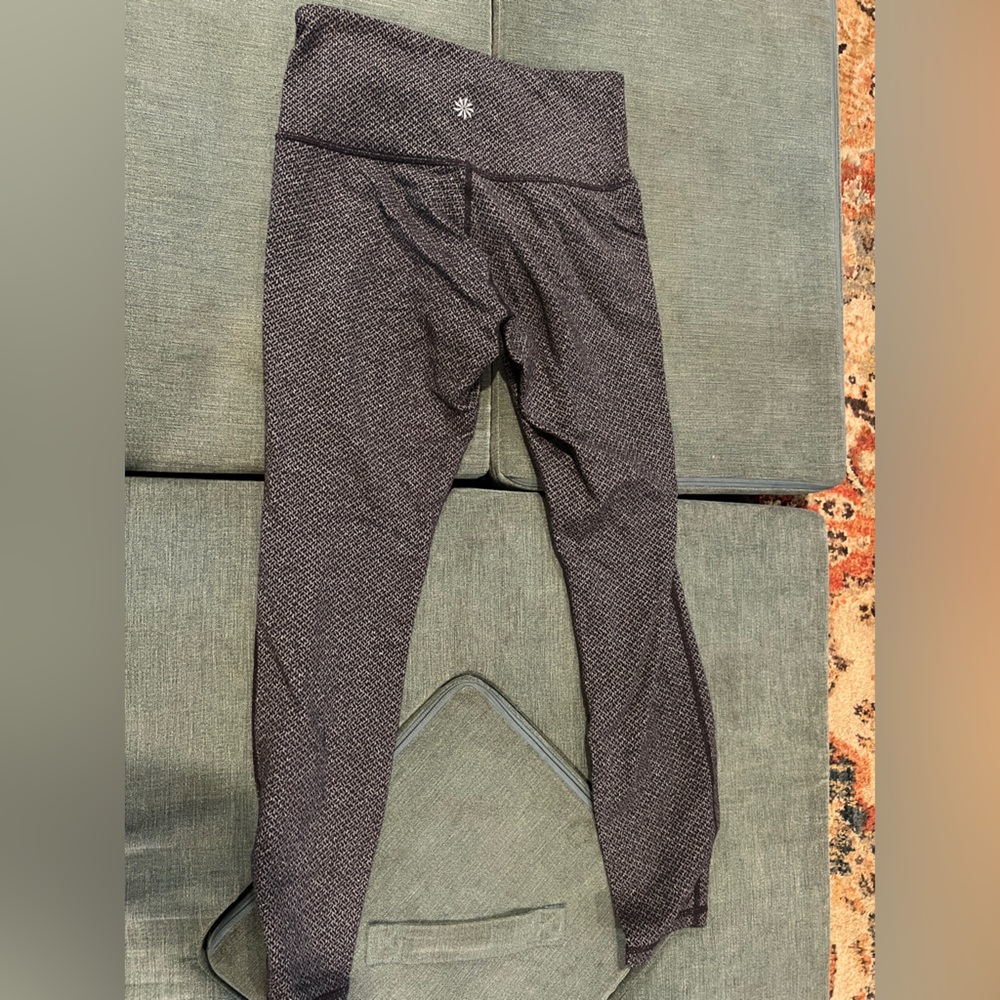 Women's Gray Patterned Joggers